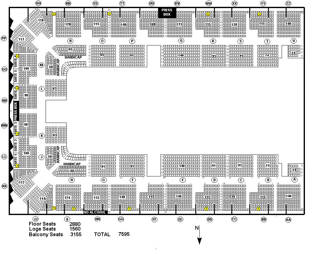 Ector County Coliseum Seating Chart